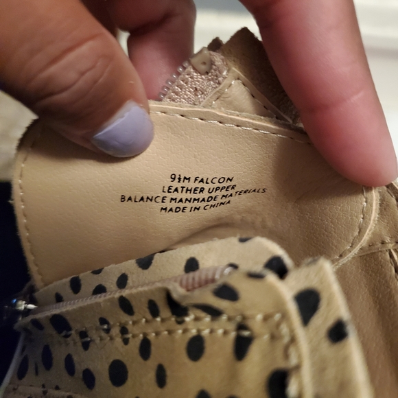 Dolce Vita Tan Cheetah Print Falcon Booties - Picture 6 of 10